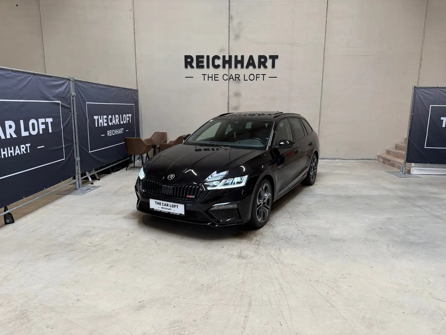 Skoda Octavia RS Combi DSG 4x4 - LEASINGAKTION Noir - 1
