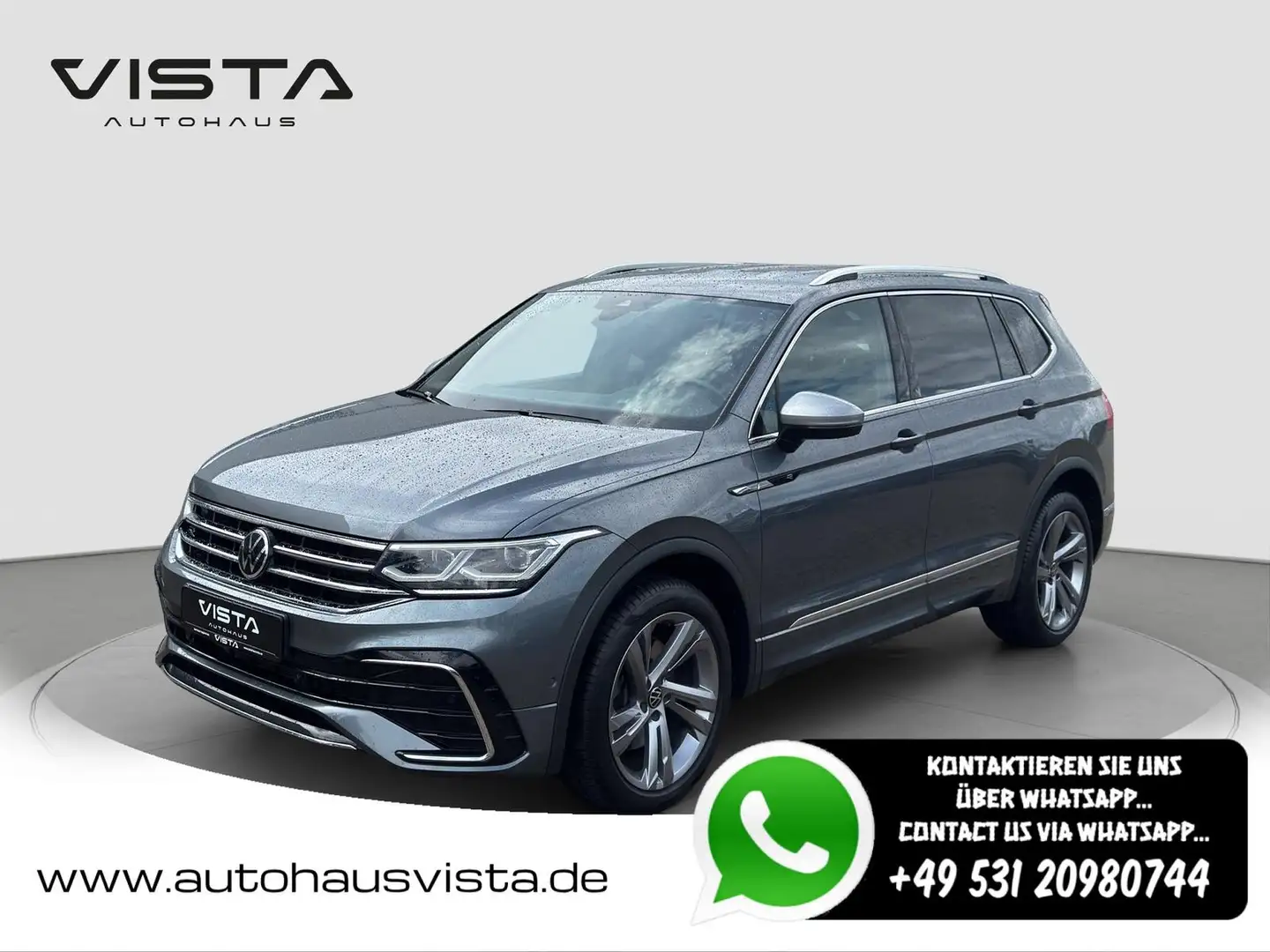 Volkswagen Tiguan Allspace R-Line 7 SITZER*ACC*KEYLESS*APP Grau - 1