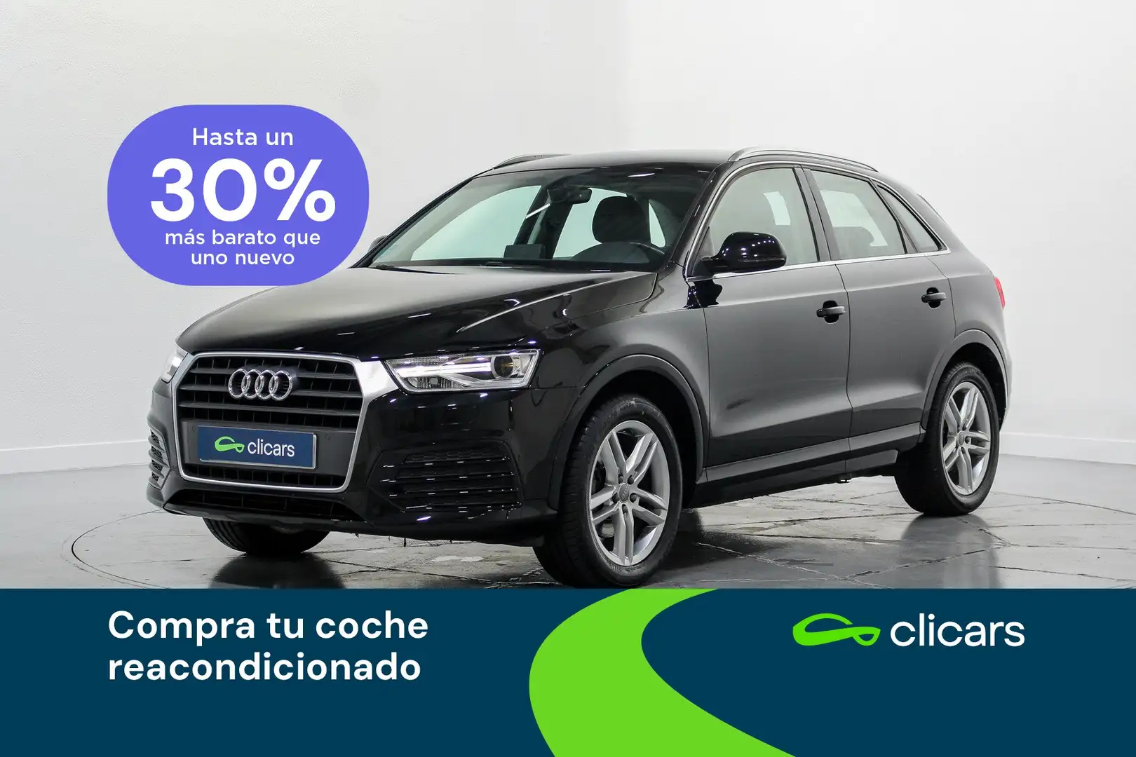 Audi Q3 2.0TDI Sport edition S tronic 110kW Negro - 1