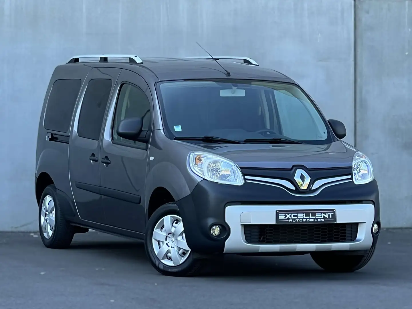 Renault Kangoo 1.5dCi MAXI*UTILITAIRE*BOITE AUTO*CLIM*PDC*GARANTI Gris - 2