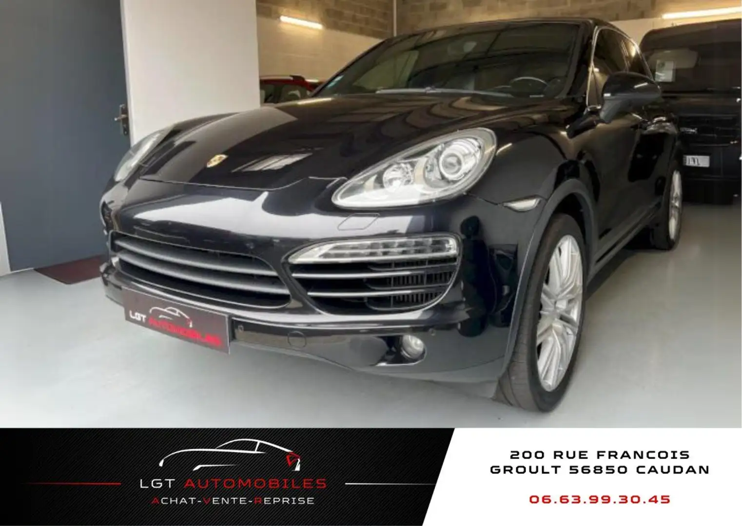 Porsche Cayenne II (958) Diesel Noir - 1