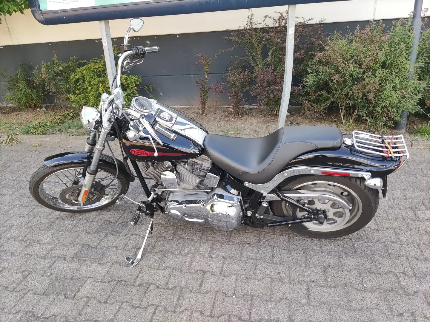 Harley-Davidson Softail FXSTI Zwart - 1