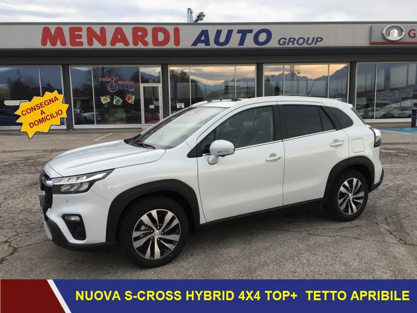 Suzuki S-Cross 1.4 Hybrid 4WD AllGrip Top+ TETTO APRIBILE Bianco - 1