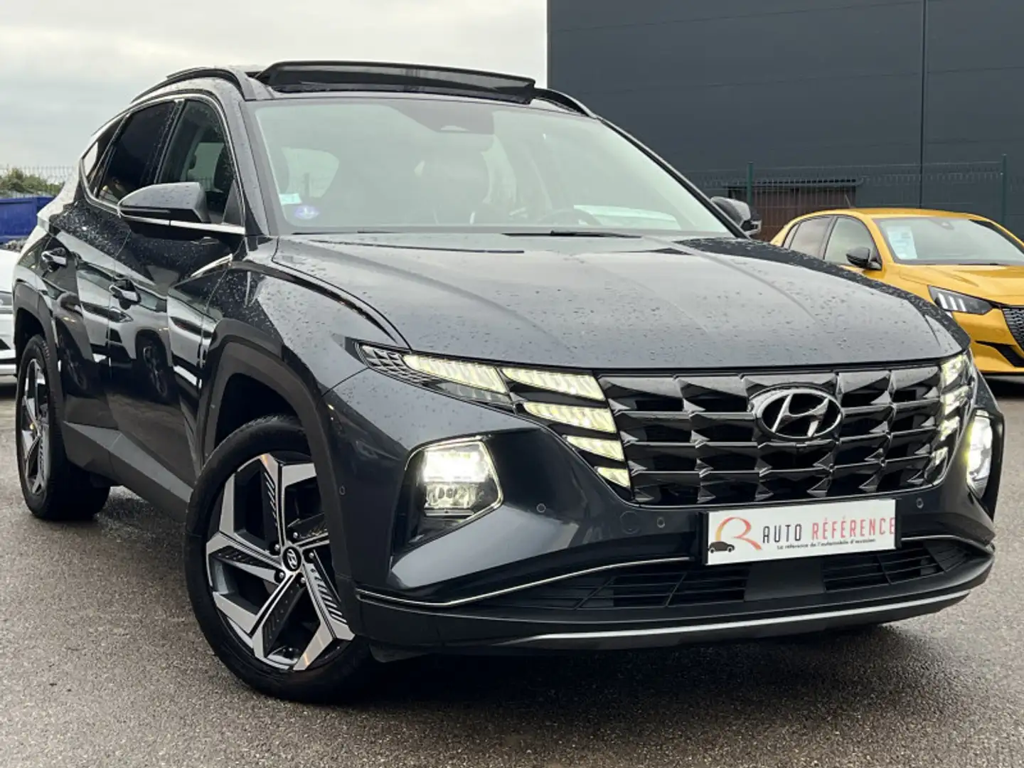 Hyundai TUCSON 1.6 T-GDI 230 CH HYBRID EXECUTIVE BVA6 / DERIV VP / 1ERE MAIN / CAMERA / SIEGES Grijs - 2