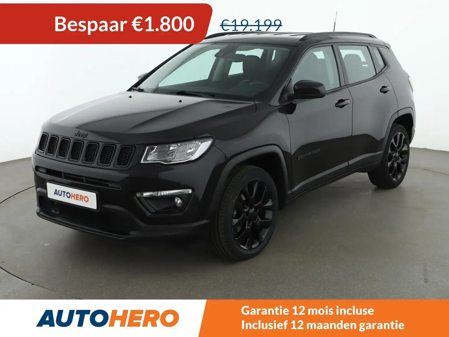 Jeep Compass 1.3 T-GDI Longitude FWD Zwart - 1