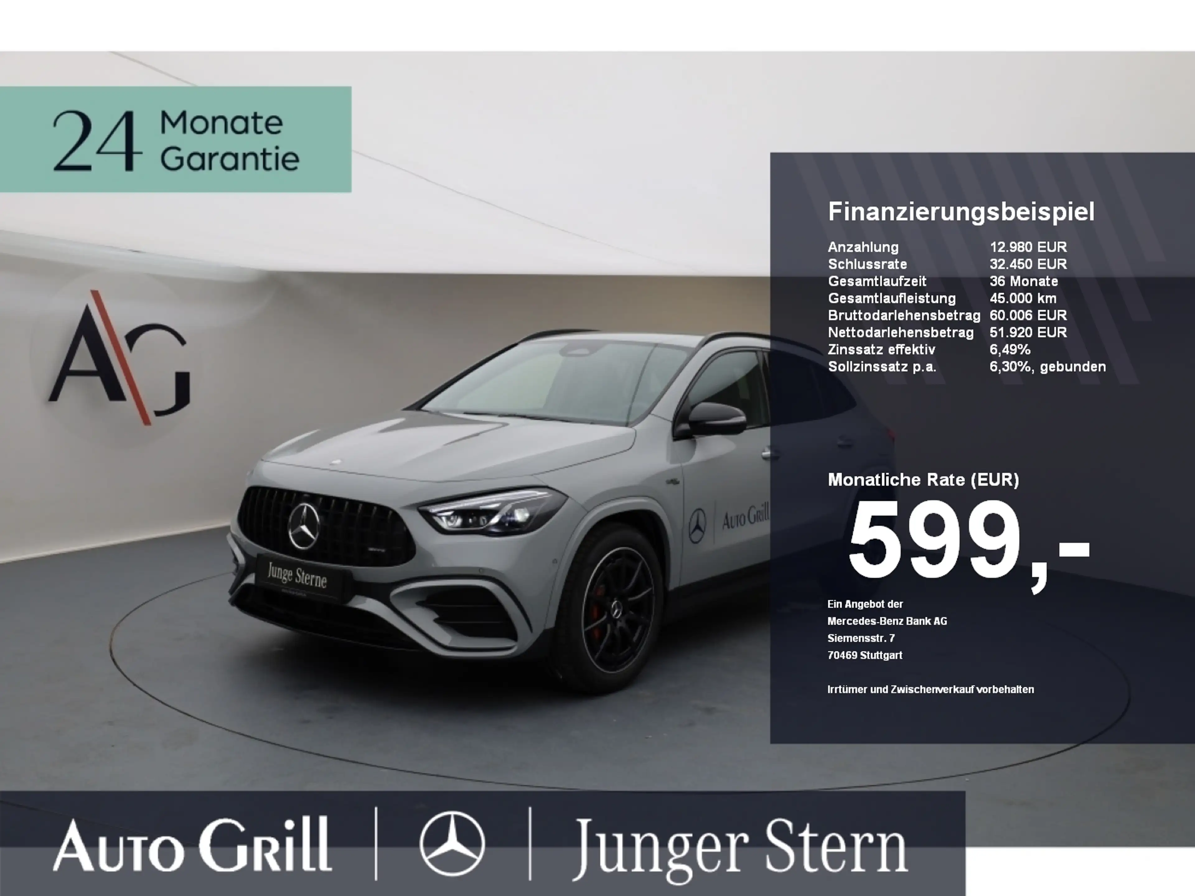 Mercedes-Benz GLA 35 AMG GLA 35 4M AMG NightII PerfoSitze Final Edition