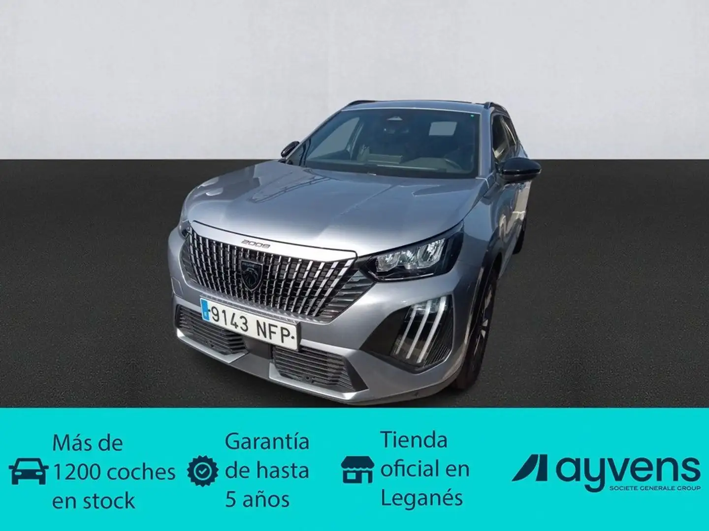 Peugeot 2008 1.2 PureTech S&S Allure 100 Gris - 1