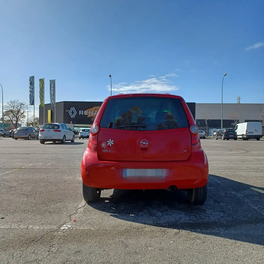 Opel Agila 1.2 Enjoy Rojo - 2