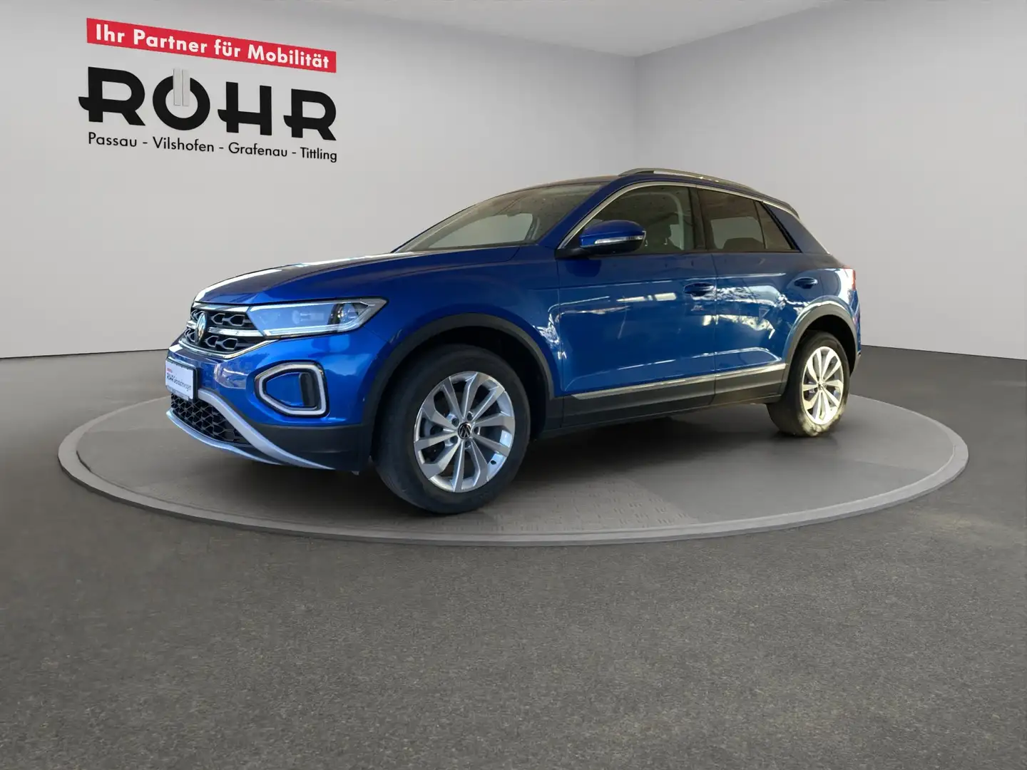 Volkswagen T-Roc Style (DAB.PDC.SHZ.ACC) 1.5 TSI DSG Blau - 2