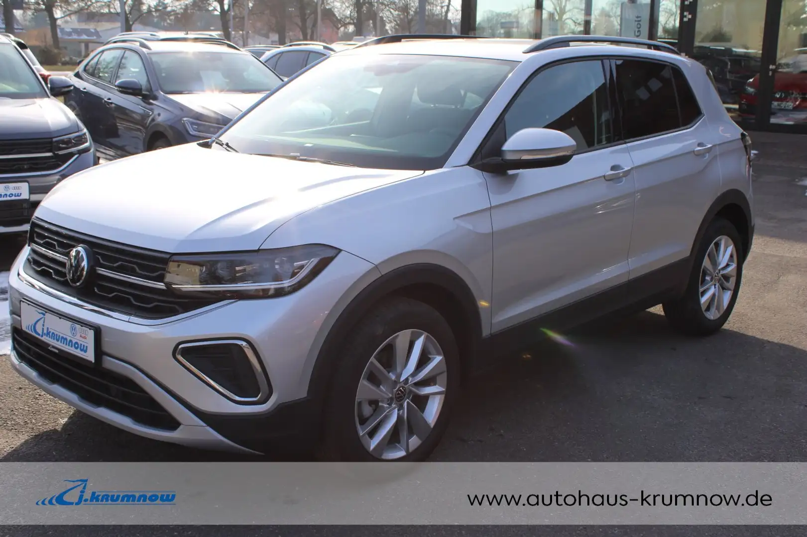 Volkswagen T-Cross T-Cross Life 1.0 TSI DSG Matrix-LED+App-Connect Silber - 2