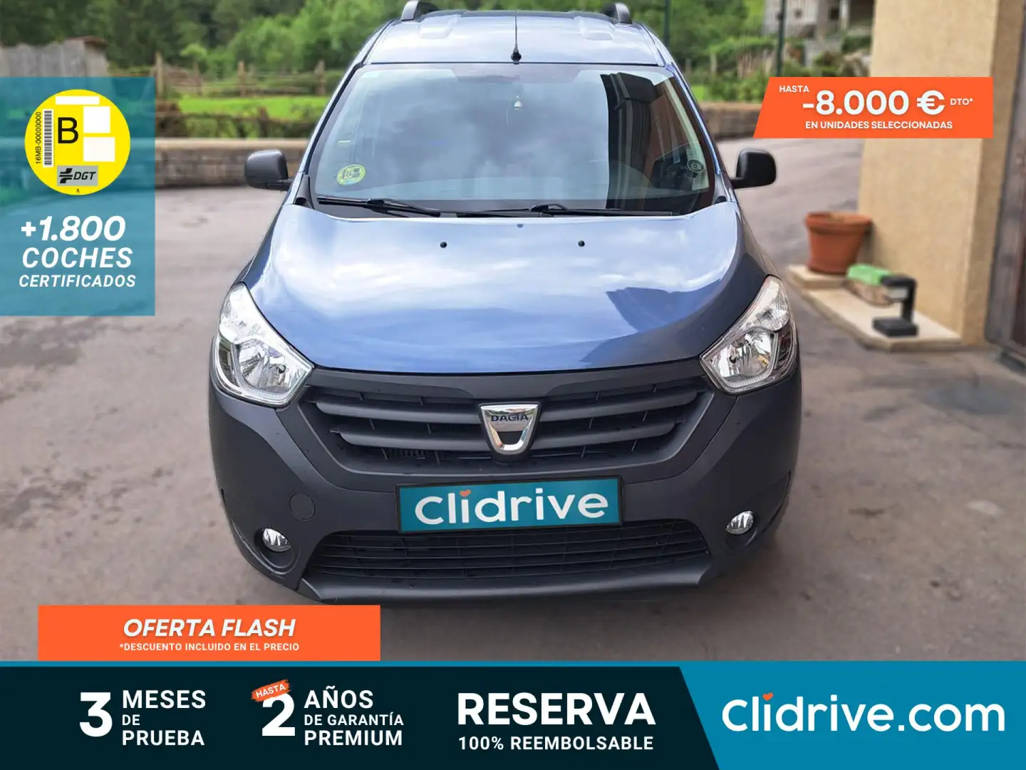 Dacia Dokker Ambiance dCi 90 Modrá - 1