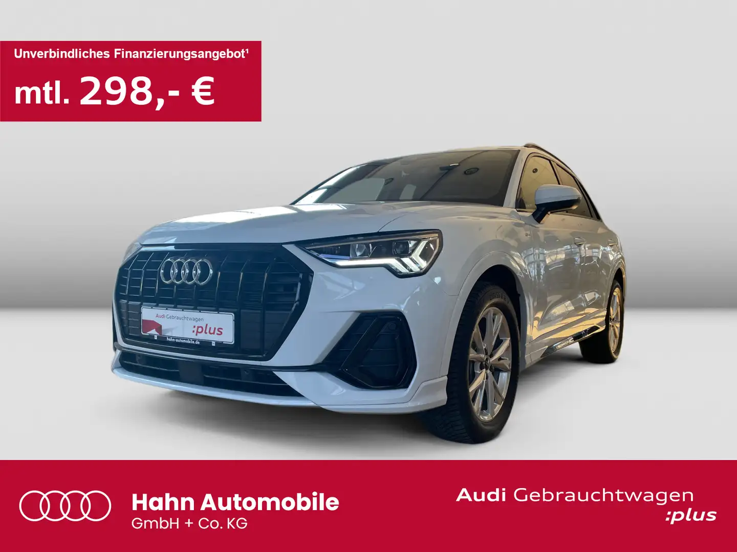 Audi Q3 35TFSI S-tronic S-line Navi LED AHK CAM Virtu Bianco - 1