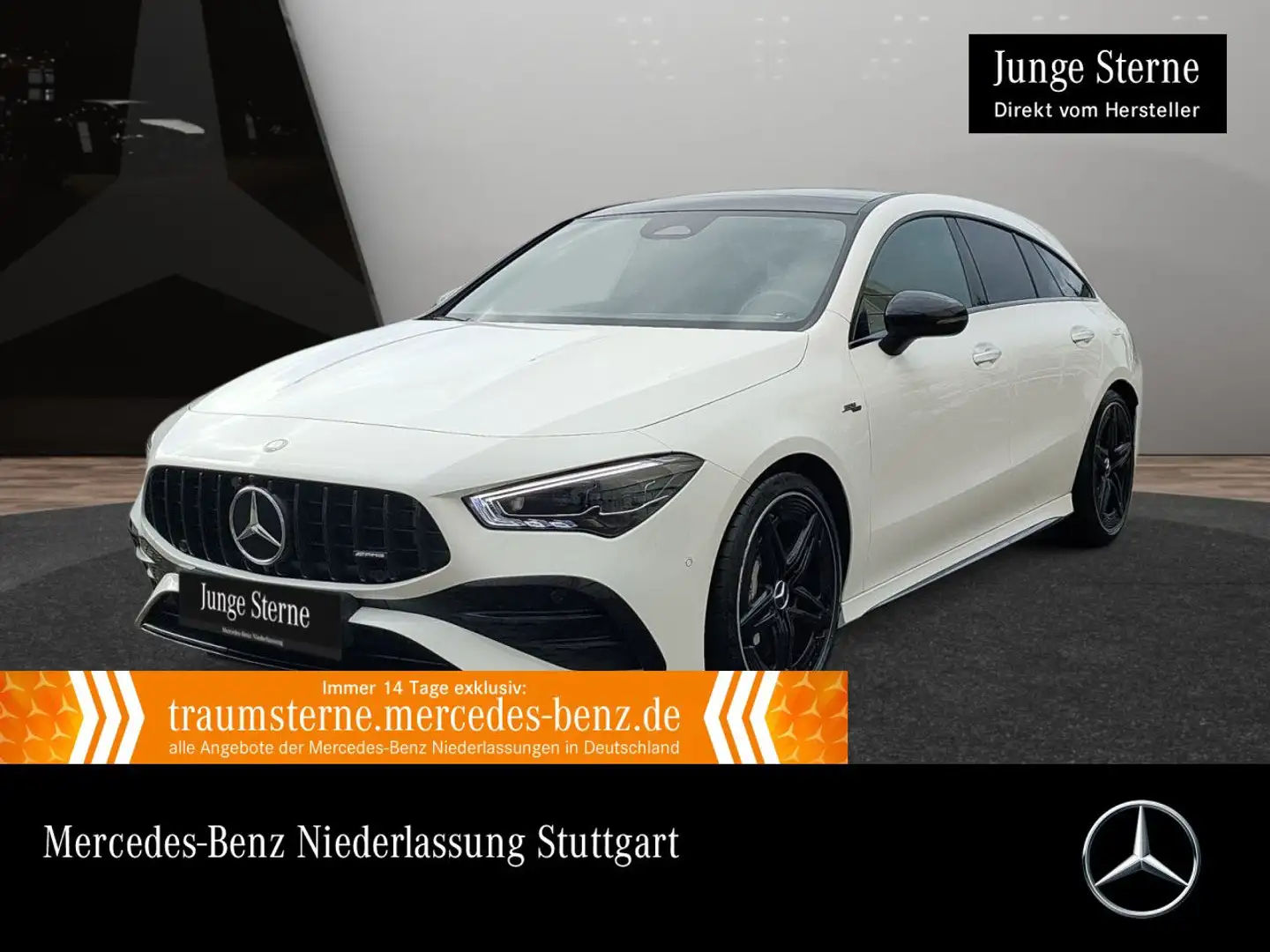 Mercedes-Benz CLA 35 AMG CLA 35 4M AMG+PANO+MULTIBEAM+KAMERA+TOTW+KEYLESS Weiß - 1