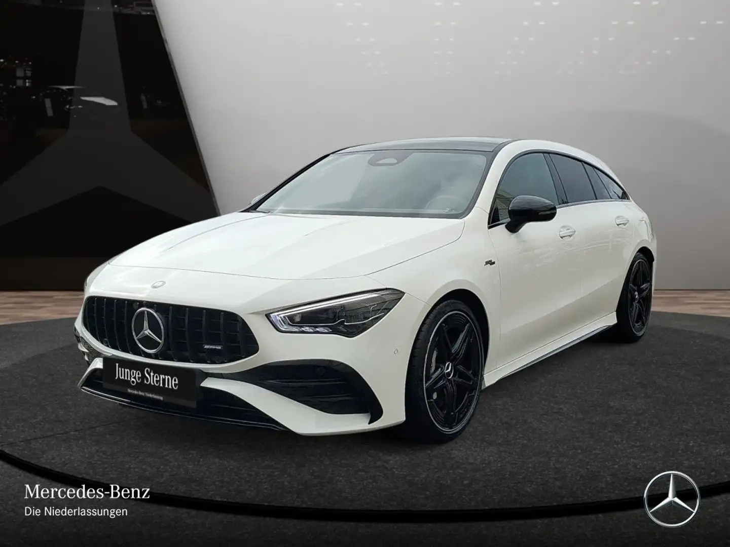 Mercedes-Benz CLA 35 AMG CLA 35 4M AMG+PANO+MULTIBEAM+KAMERA+TOTW+KEYLESS Weiß - 2