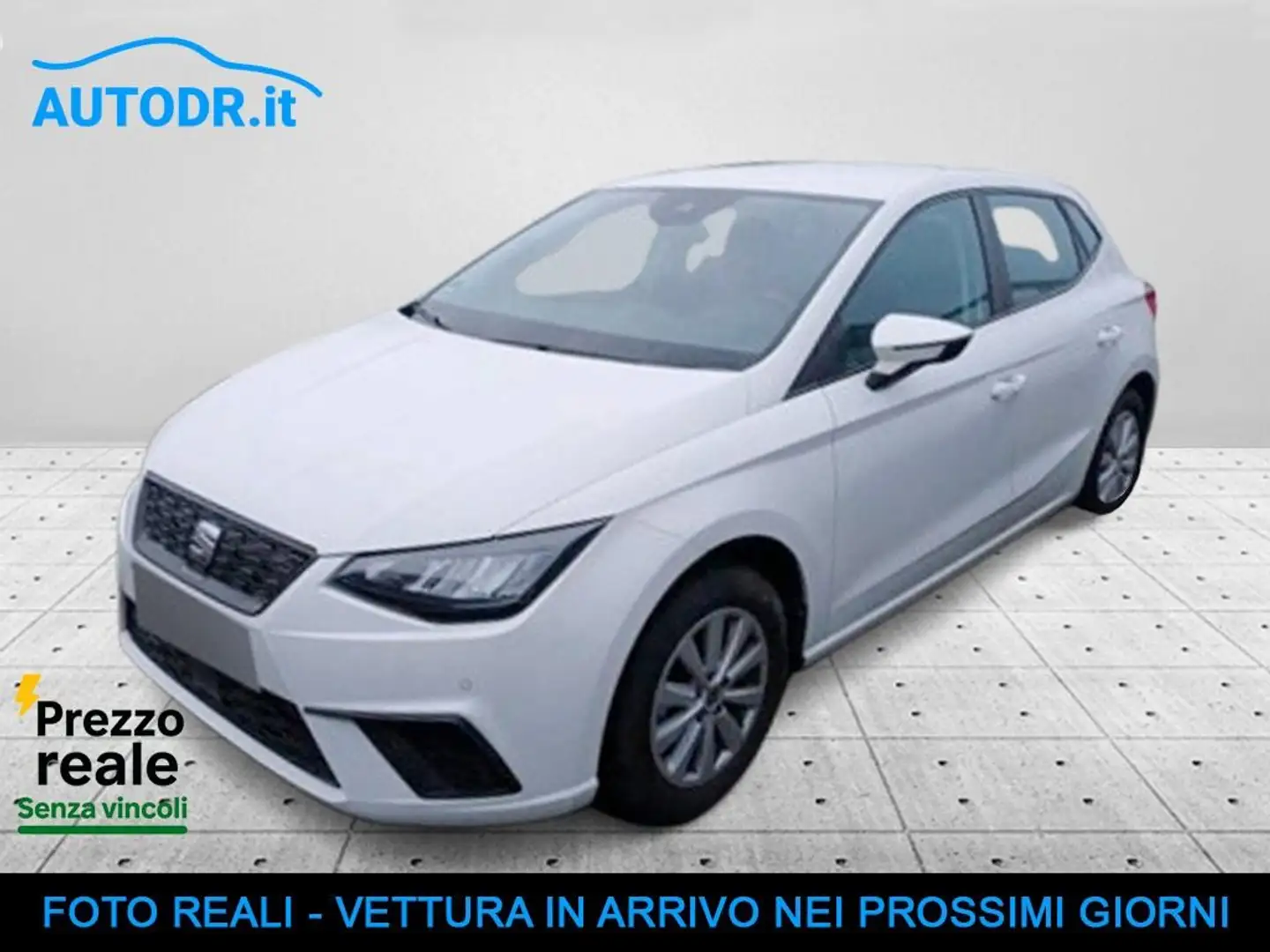 SEAT Ibiza 1.0 TGI Style LED, Navi, Sedili risc., Retrocamera Bianco - 1