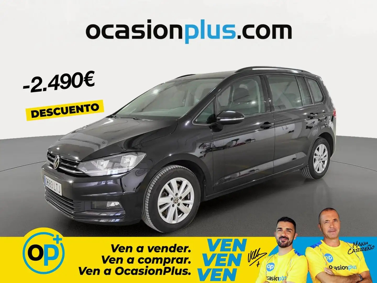 Volkswagen Touran 2.0TDI Business 90kW Negro - 1