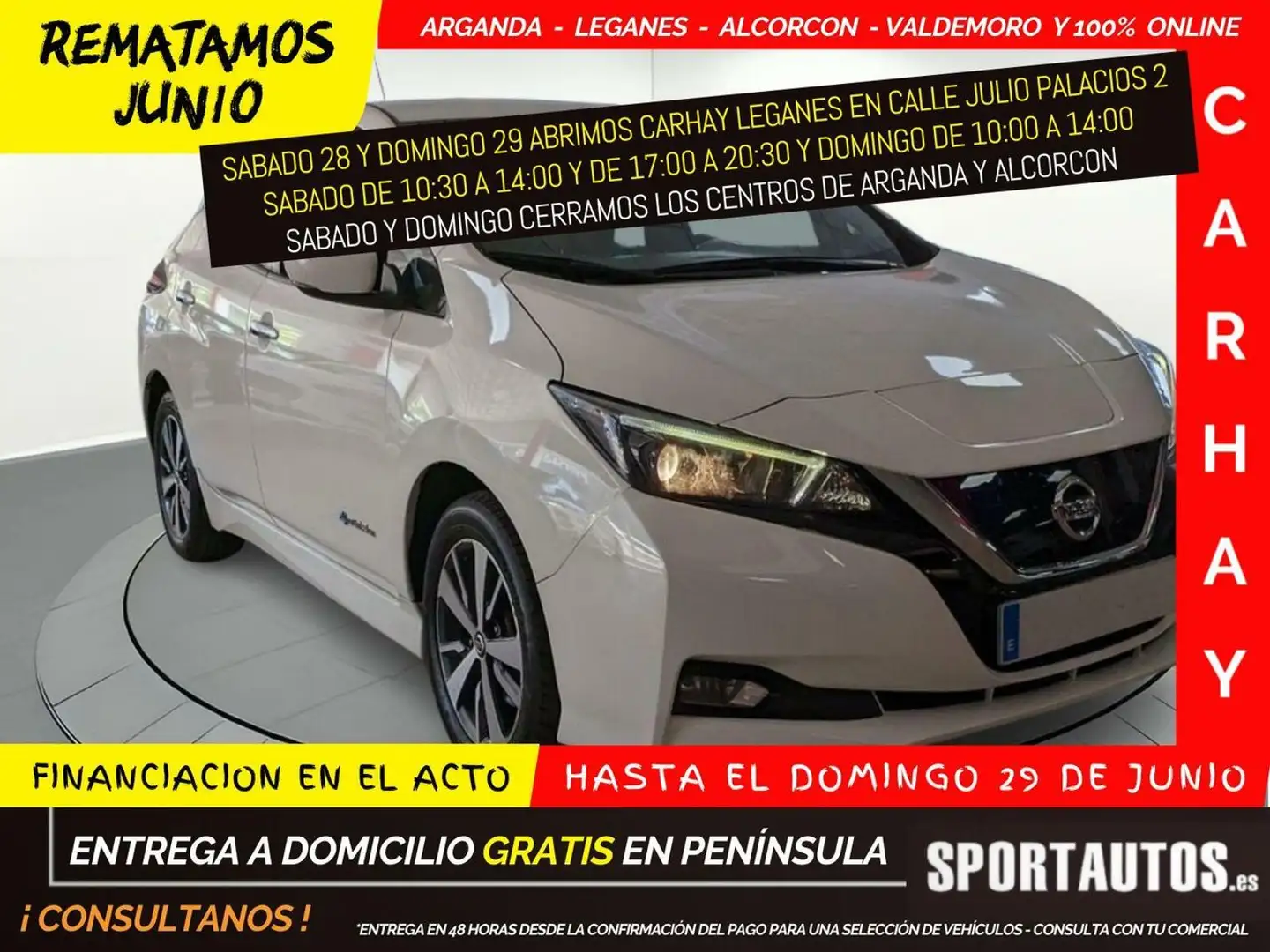 Nissan Leaf Acenta 30KWh Wit - 1