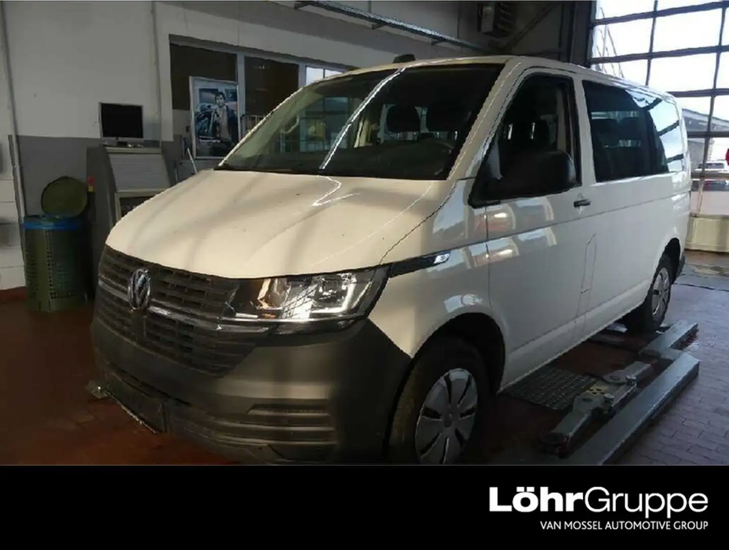Volkswagen T6 Kombi 2.0 TDI T6.1 Navi, 9 Sitzer Weiß - 1