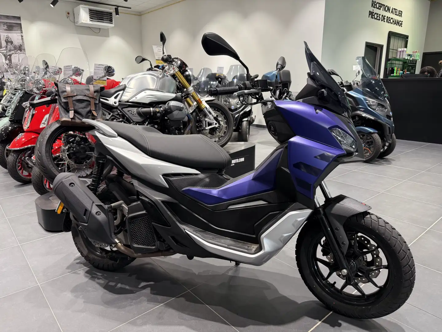 Aprilia SR 125 Bleu - 2