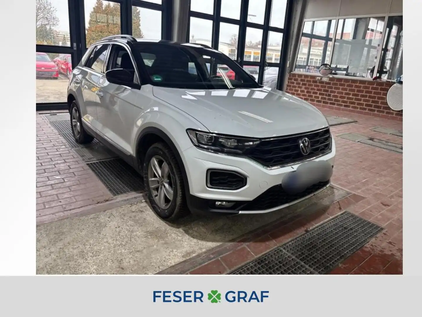 Volkswagen T-Roc Sport 1.5 TSI DSG/LED/Rear View/Sitzhzg. Blanc - 1