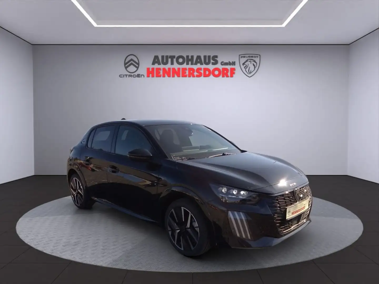 Peugeot 208 PureTech 100 GT Schwarz - 2