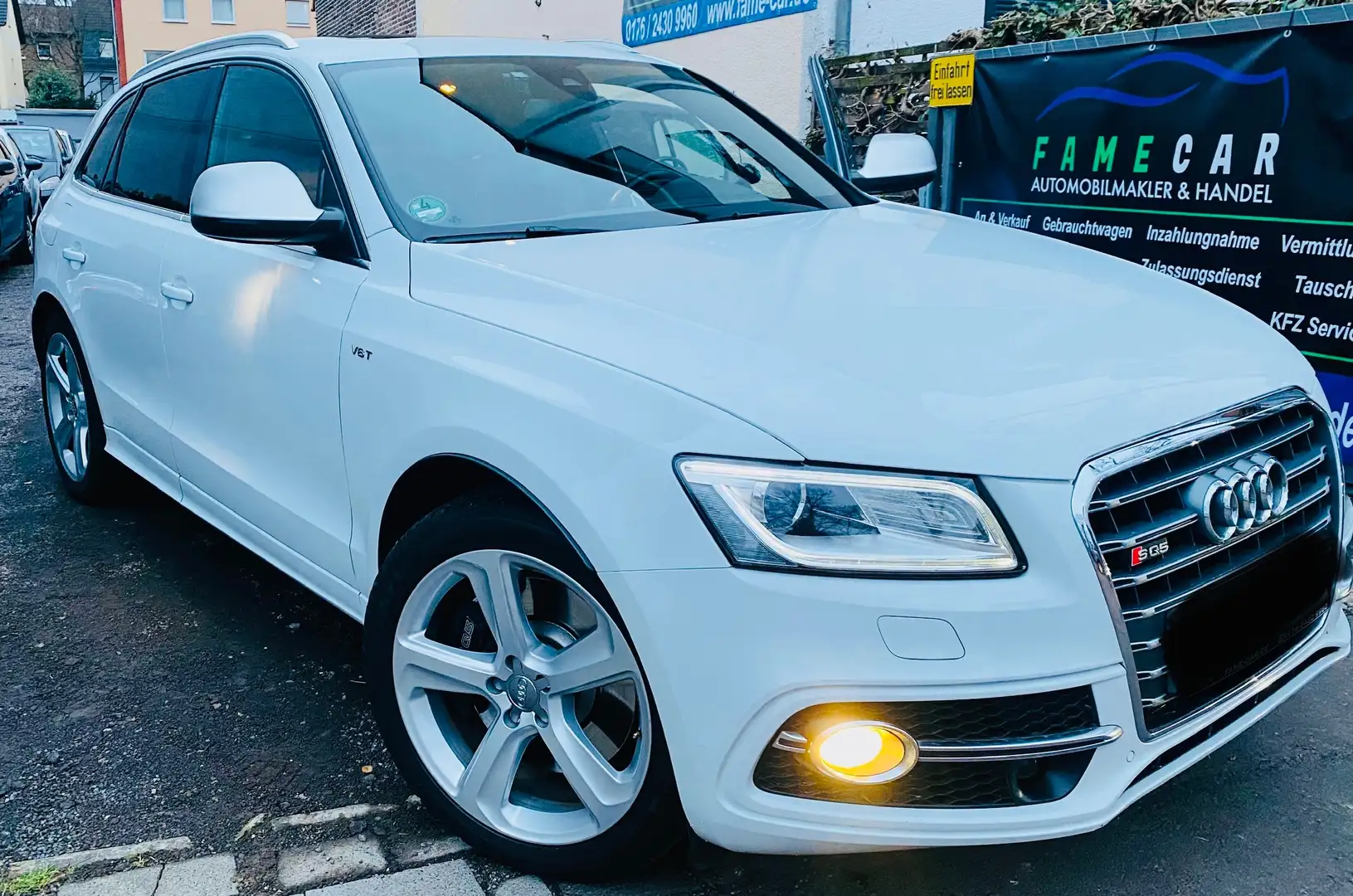 Audi SQ5 3.0 TDI quattro - 290€ FINANZIERUNG -TOP AUSSTA Weiß - 1