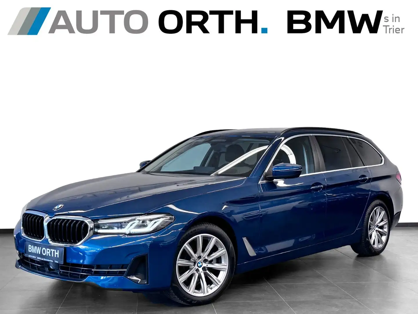 BMW 520 d xDrive Touring ST-HZG HUD ACC AHK KAMERA HK Blau - 1
