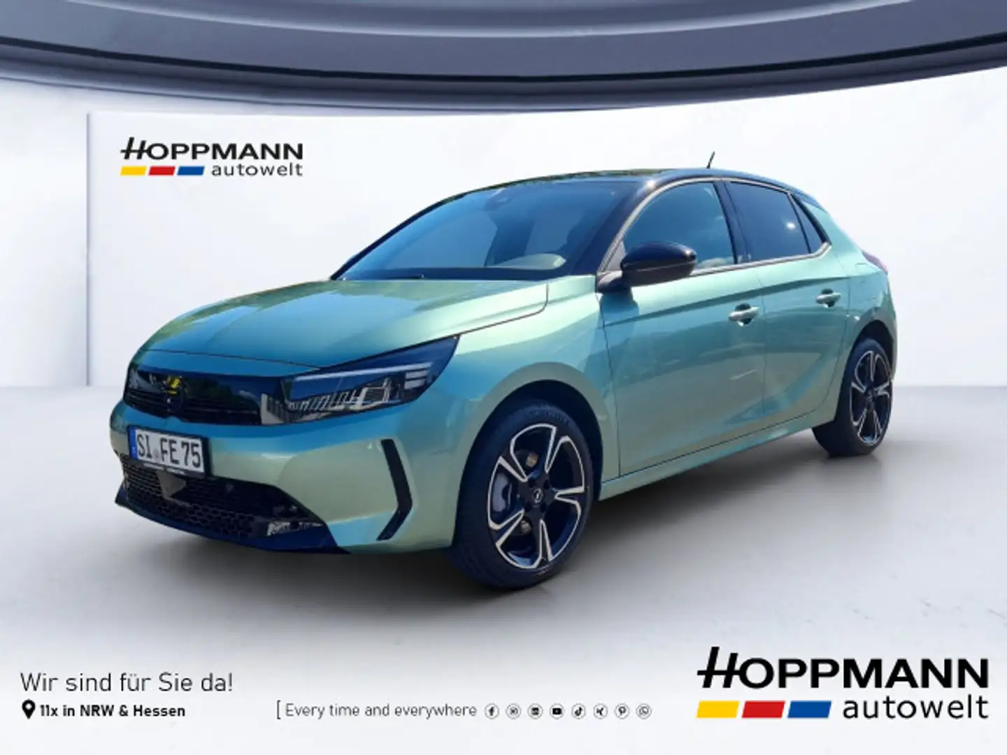Opel Corsa YES 1.2 Grün - 1
