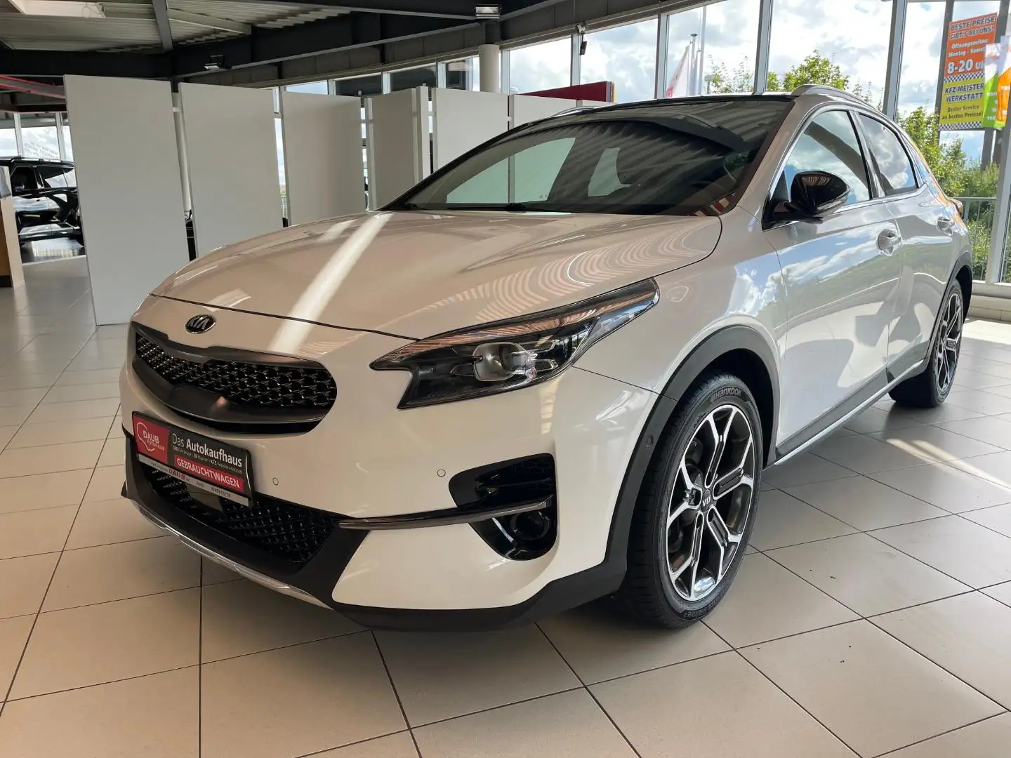 Kia XCeed 1.6 CRDI Platinum+Leder+Navi+Pano+Alu+voll Weiß - 1