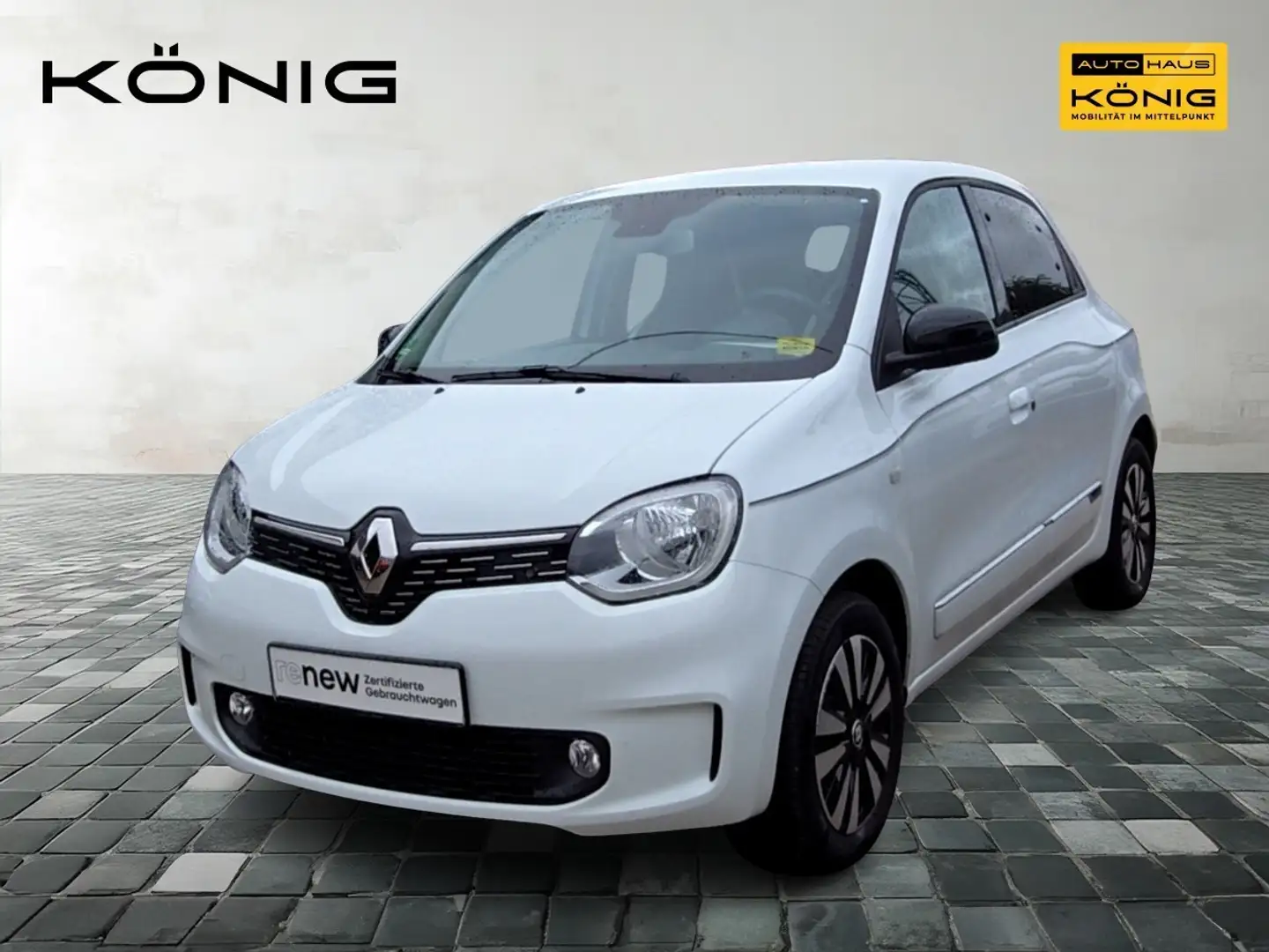 Renault Twingo E-TECH 100% elektrisch Techno Klima PDC Weiß - 1