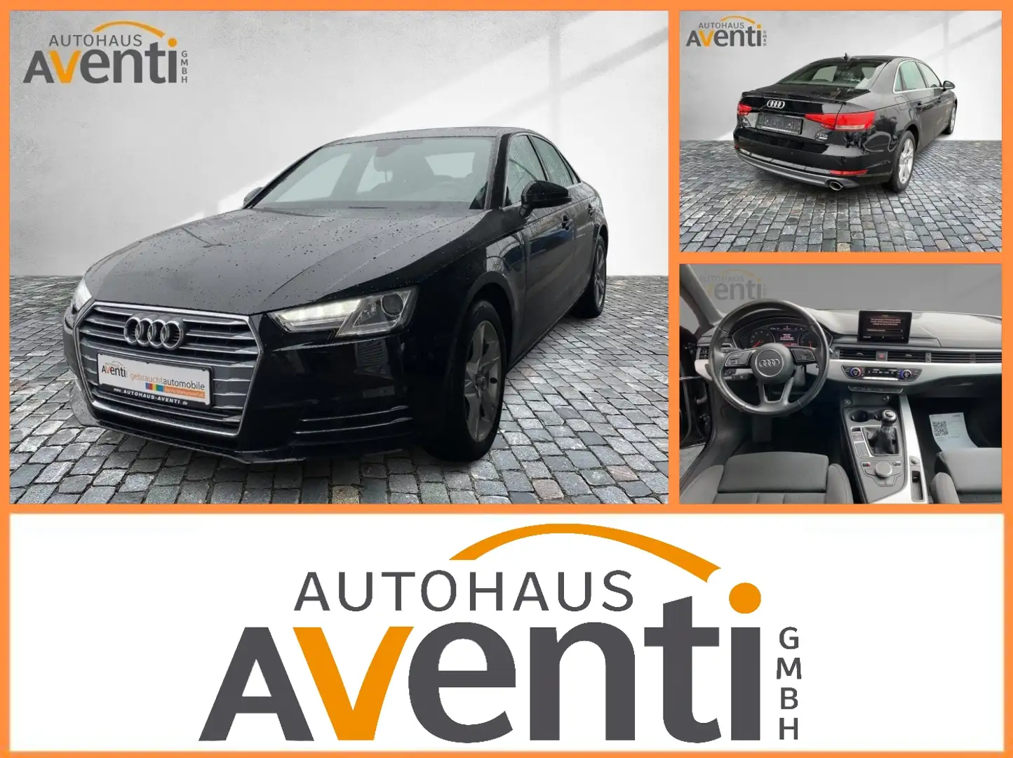 Audi A4 sport ultra Xenon*Navi*PDC*SHZ*17 Zoll*Tempom. Noir - 1