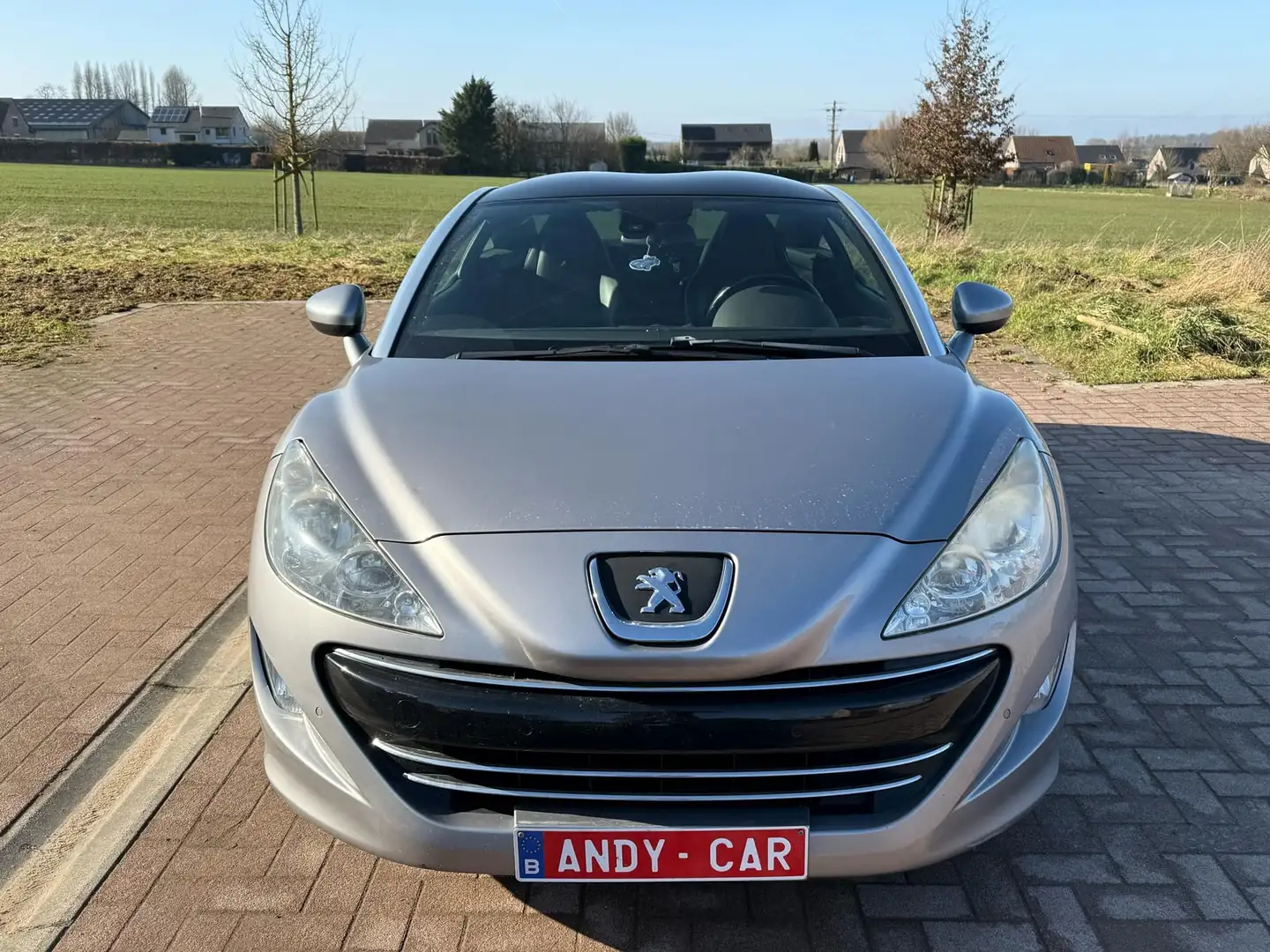Peugeot RCZ 1.6 ** EXPORT **PROF ** MARCHAND ** CUIR * GPS *** Gris - 2