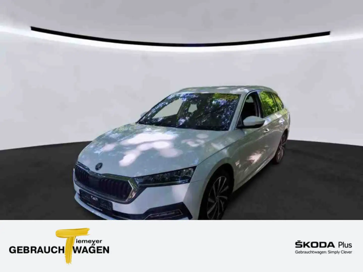 Skoda Octavia Combi 2.0 TDI DSG STYLE LM18 HuD AHK Weiß - 1