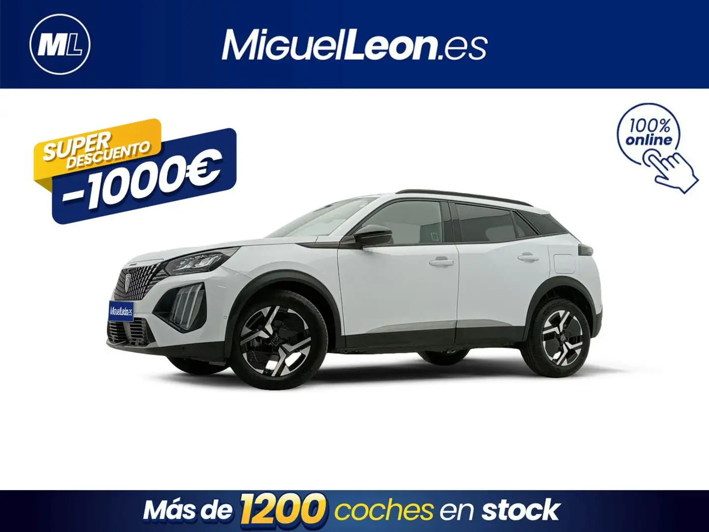 Peugeot 2008 1.2 PureTech S&S Active 100 Blanco - 1