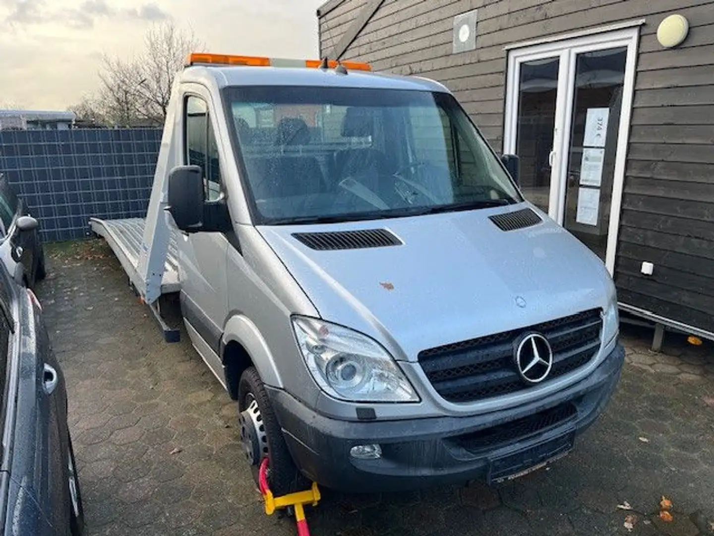 Mercedes-Benz Sprinter II 519 CDI Abschleppwagen Techau Zilver - 1