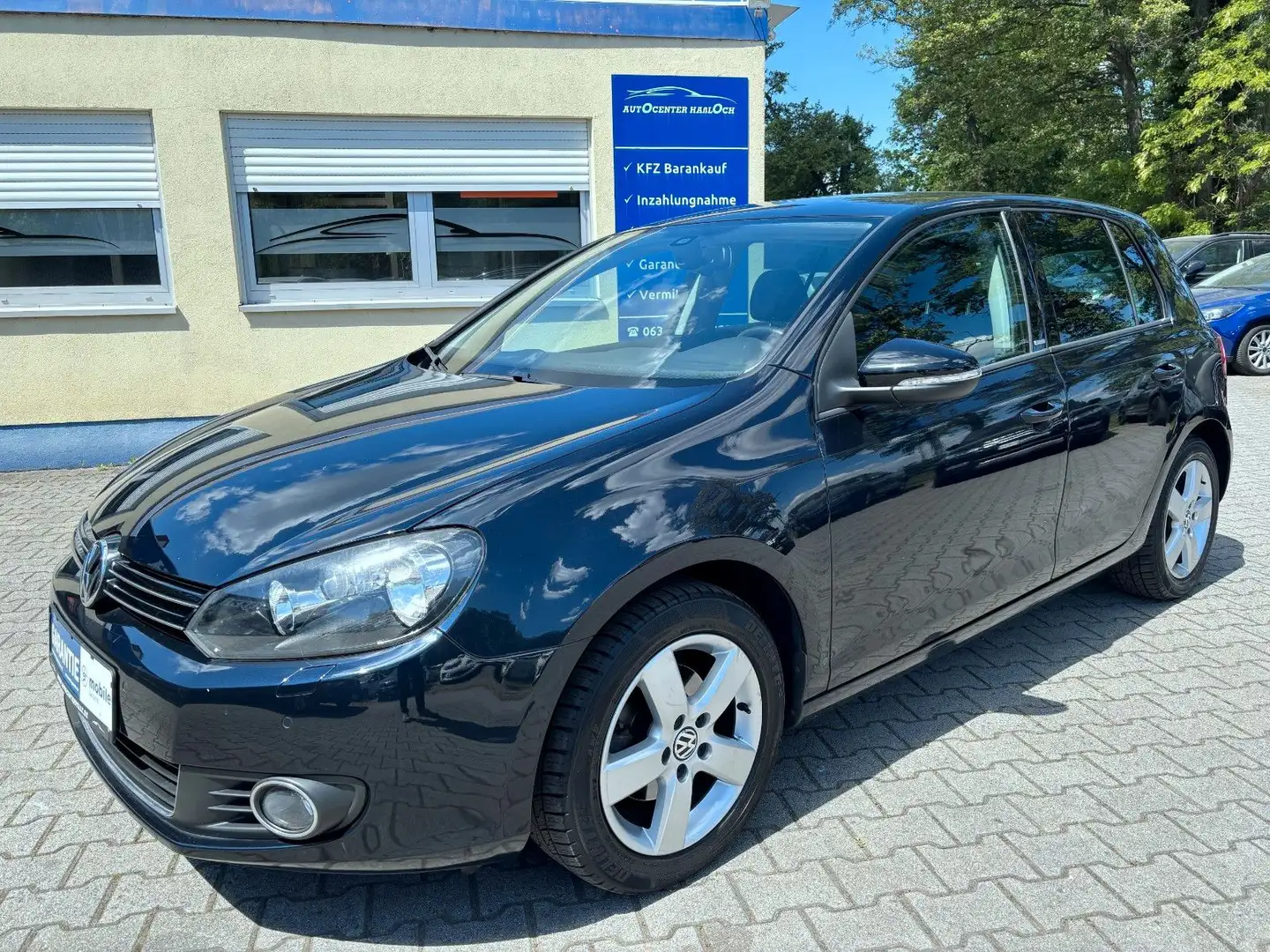 Volkswagen Golf VI Style Temp. PDC Sitzh. Blu/Azzurro - 1