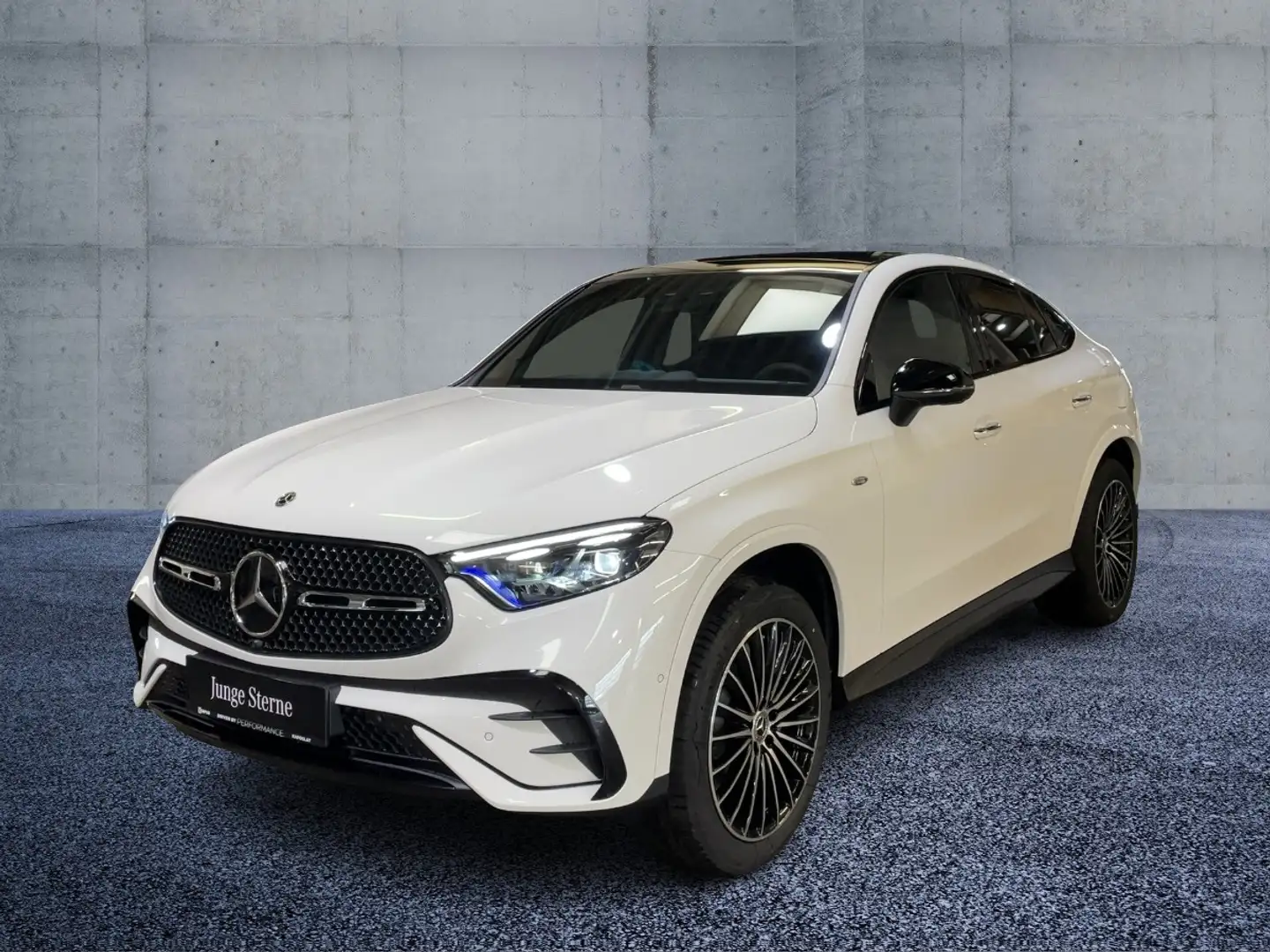 Mercedes-Benz GLC 300 de 4MATIC Coupé mit EQ Hybrid Technologie Österrei Weiß - 2