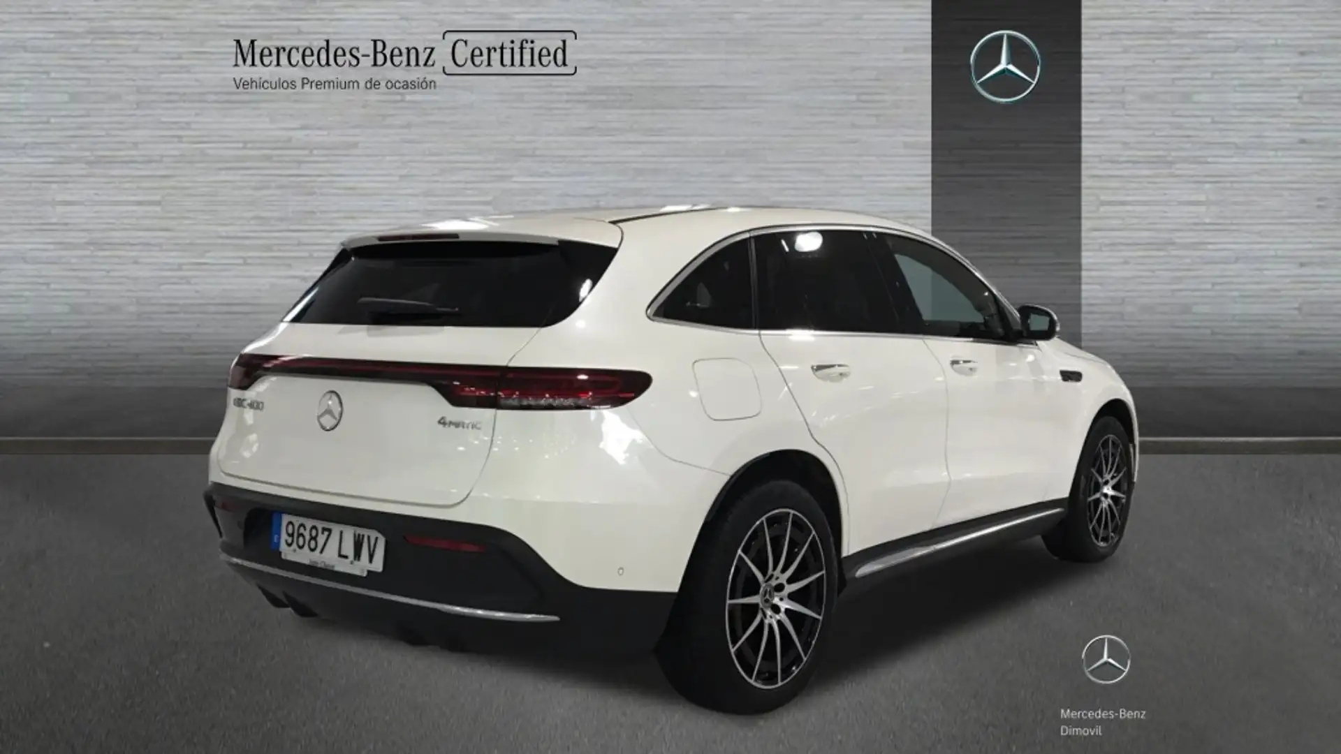 Mercedes-Benz EQC 400 CLASS 4MATIC AMG LINE Blanc - 2