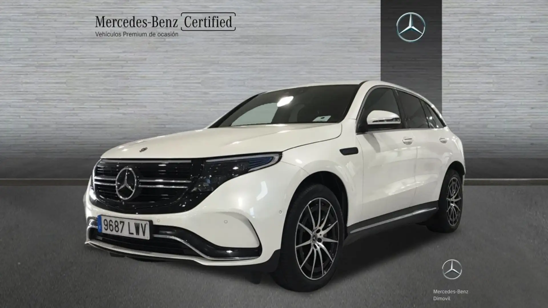 Mercedes-Benz EQC 400 CLASS 4MATIC AMG LINE Blanc - 1