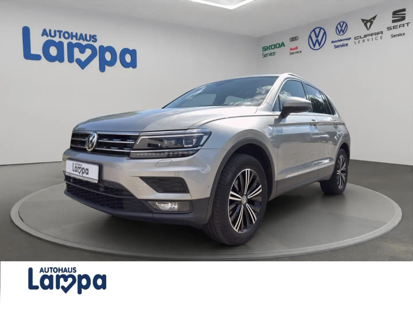 Volkswagen Tiguan Join 2.0 TDI 4Motion AHK,NAV,RFK,SHZ,LED Argent - 1