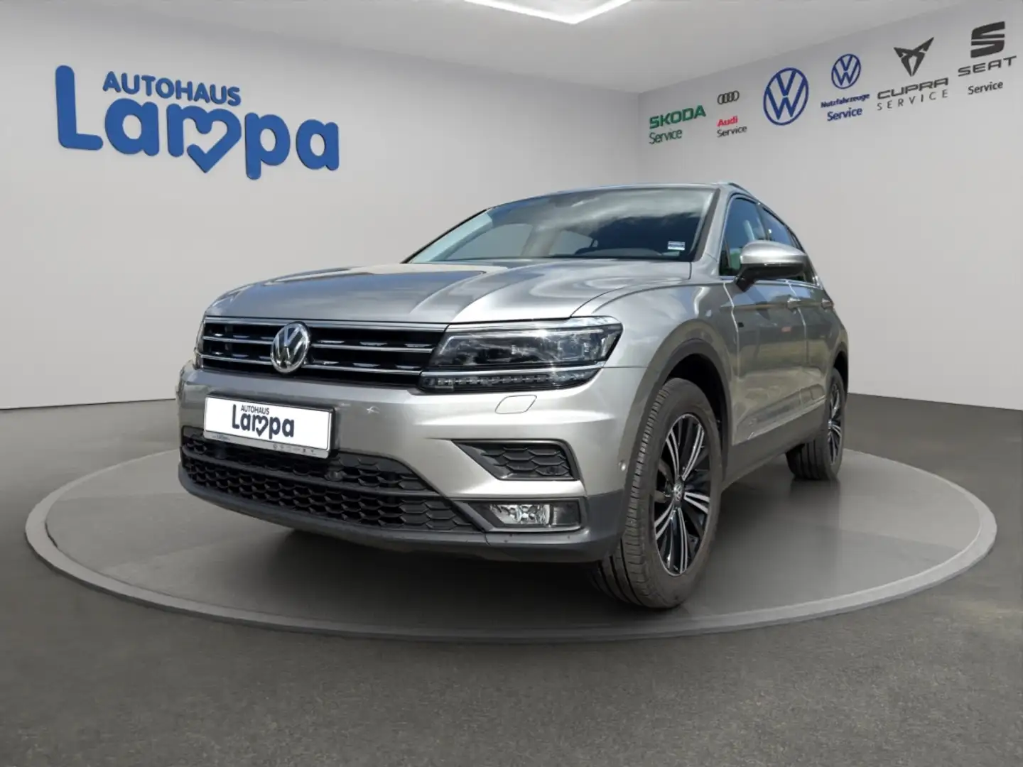 Volkswagen Tiguan Join 2.0 TDI 4Motion AHK,NAV,RFK,SHZ,LED Argent - 2