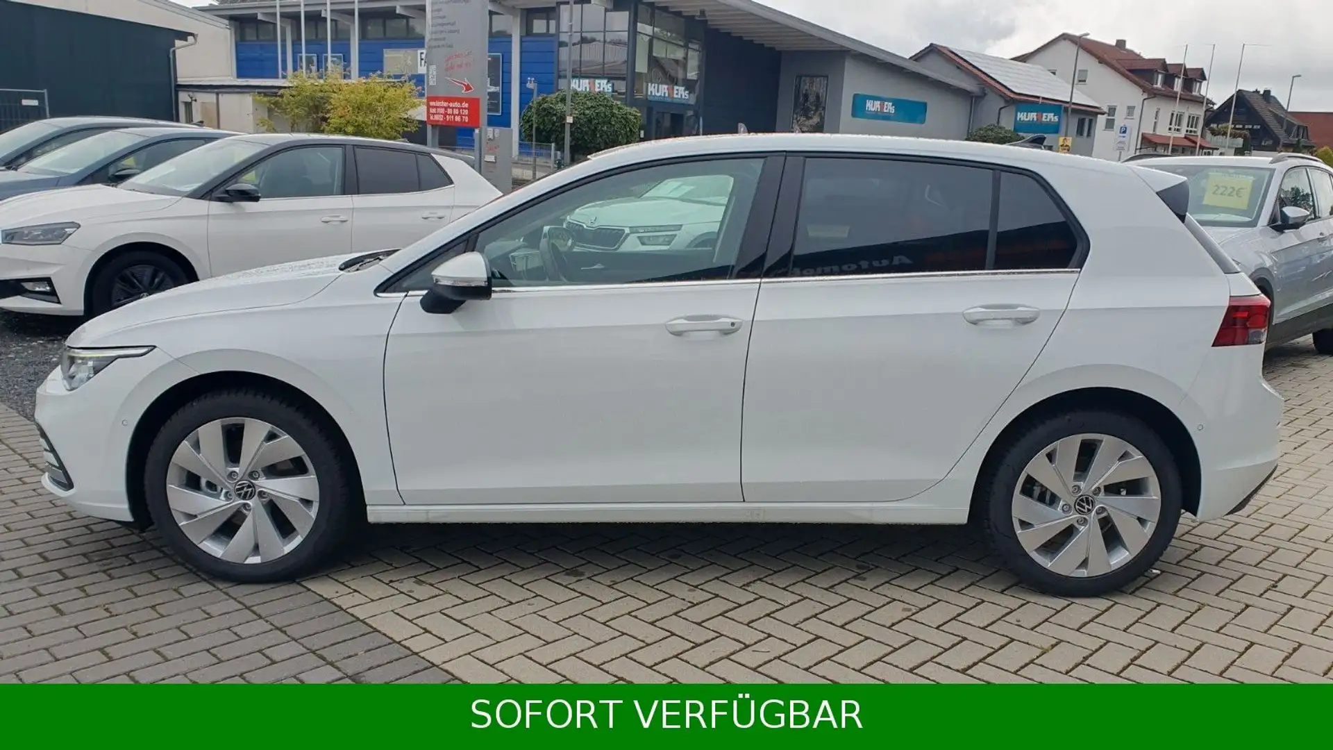 Volkswagen Golf 1.5TSI Style, 7.500 km*Navi*Kamera*17"*ACC* Weiß - 2