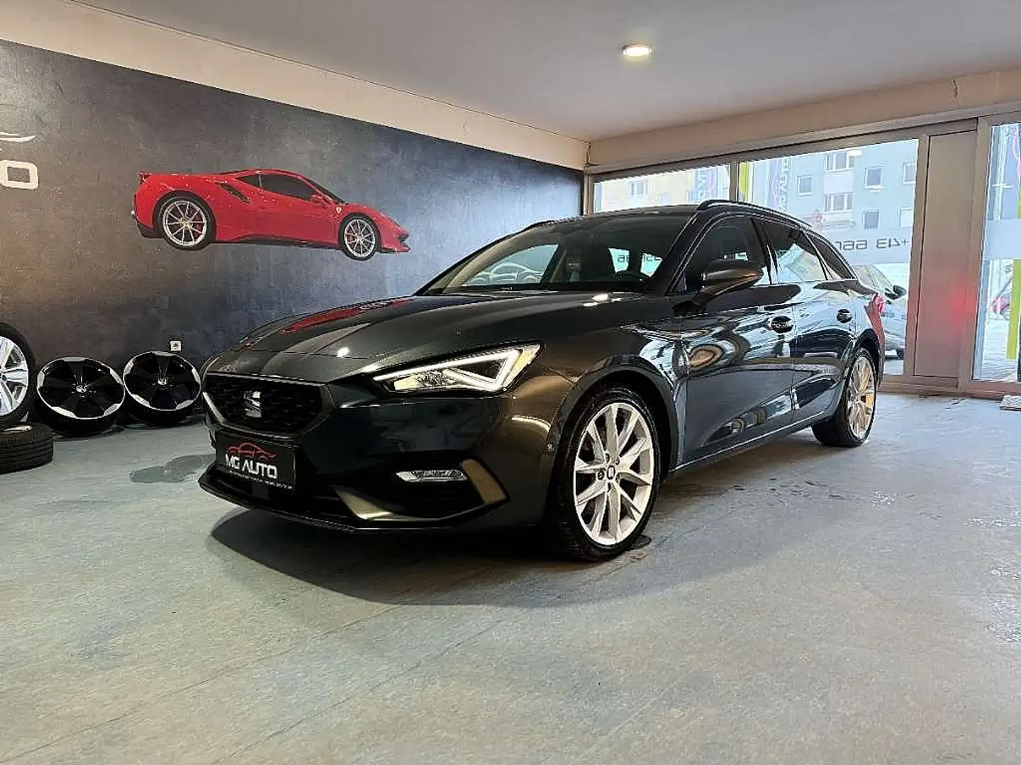 SEAT Leon FR-LINE 2,0 TDI DSG 4Drive *ALLRAD*Werksgaranti... Grau - 1