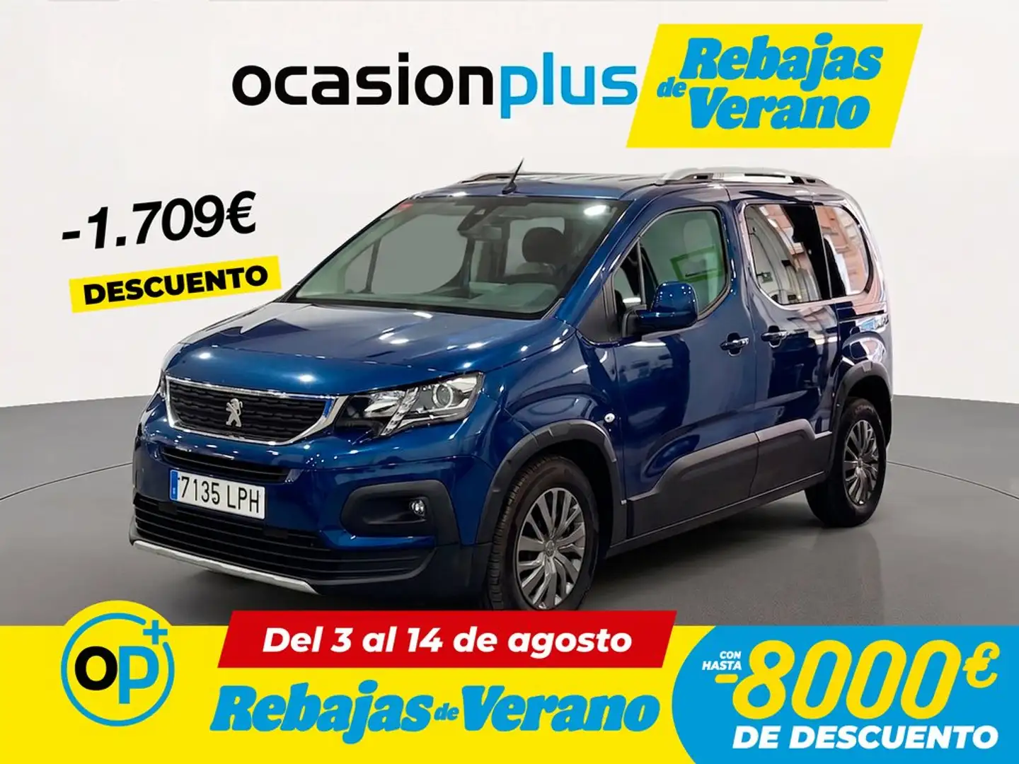 Peugeot Rifter 1.2 PureTech S&S Standard Allure 110 Azul - 1