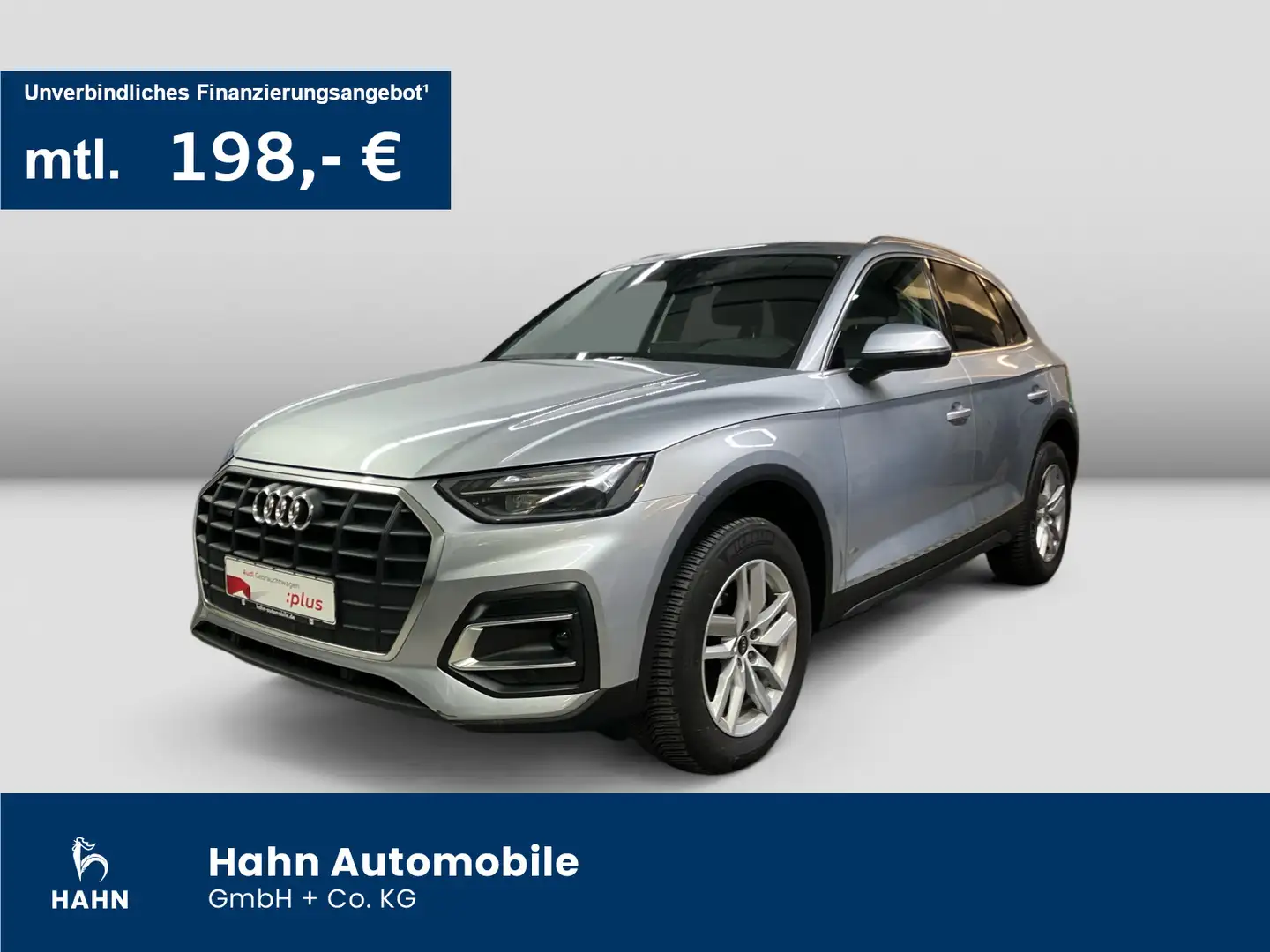 Audi Q5 40 TFSI quattro AHK-Vor Virtual Navi Carplay Silber - 1