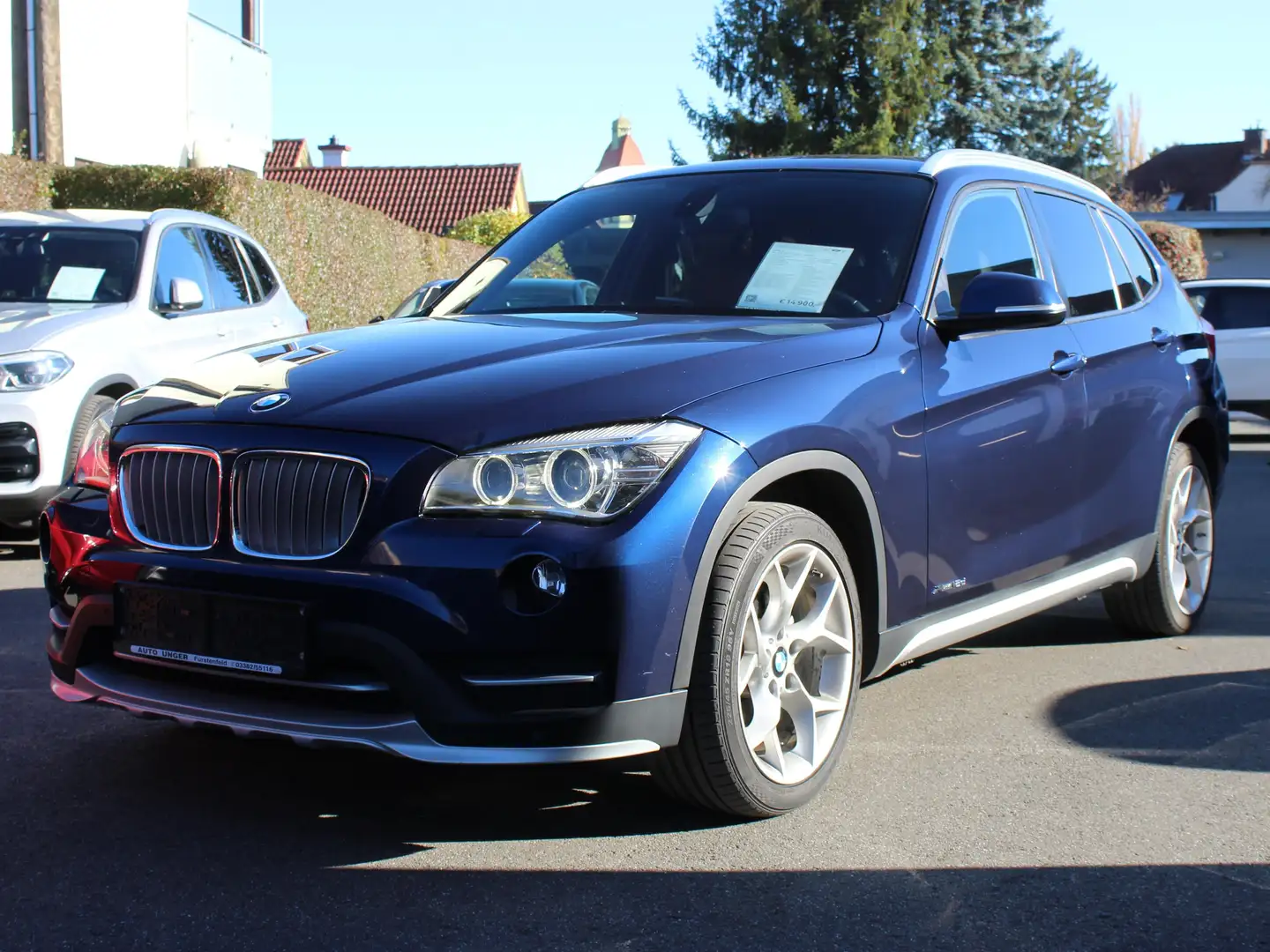 BMW X1 18 d xDrive Aut Top Zustand! Nur 141000 KM Blau - 1
