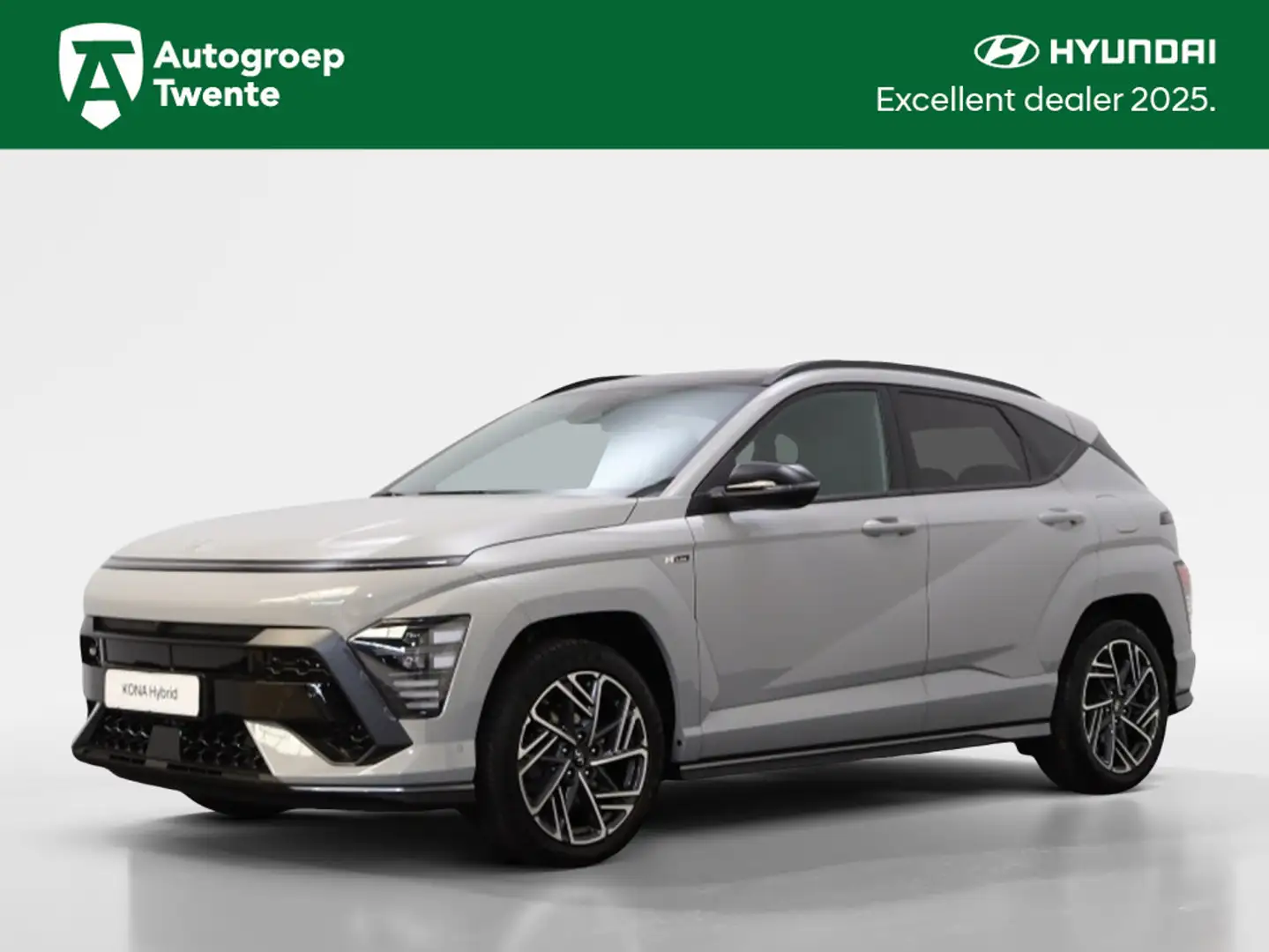 Hyundai KONA 1.6 GDI HEV N Line Sky | 360 graden Camera | Panor Grijs - 1