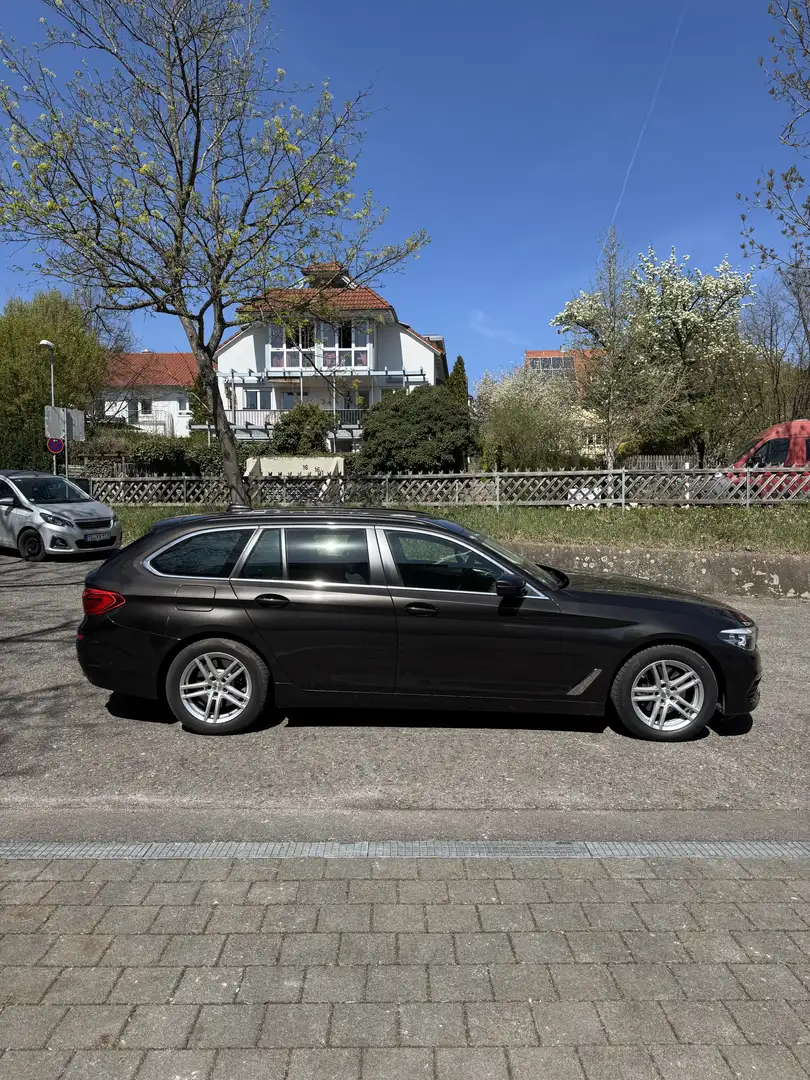 BMW 520 520d top-gepflegt*HUD*Kamera,*Scheckh.*TÜV neu Braun - 1