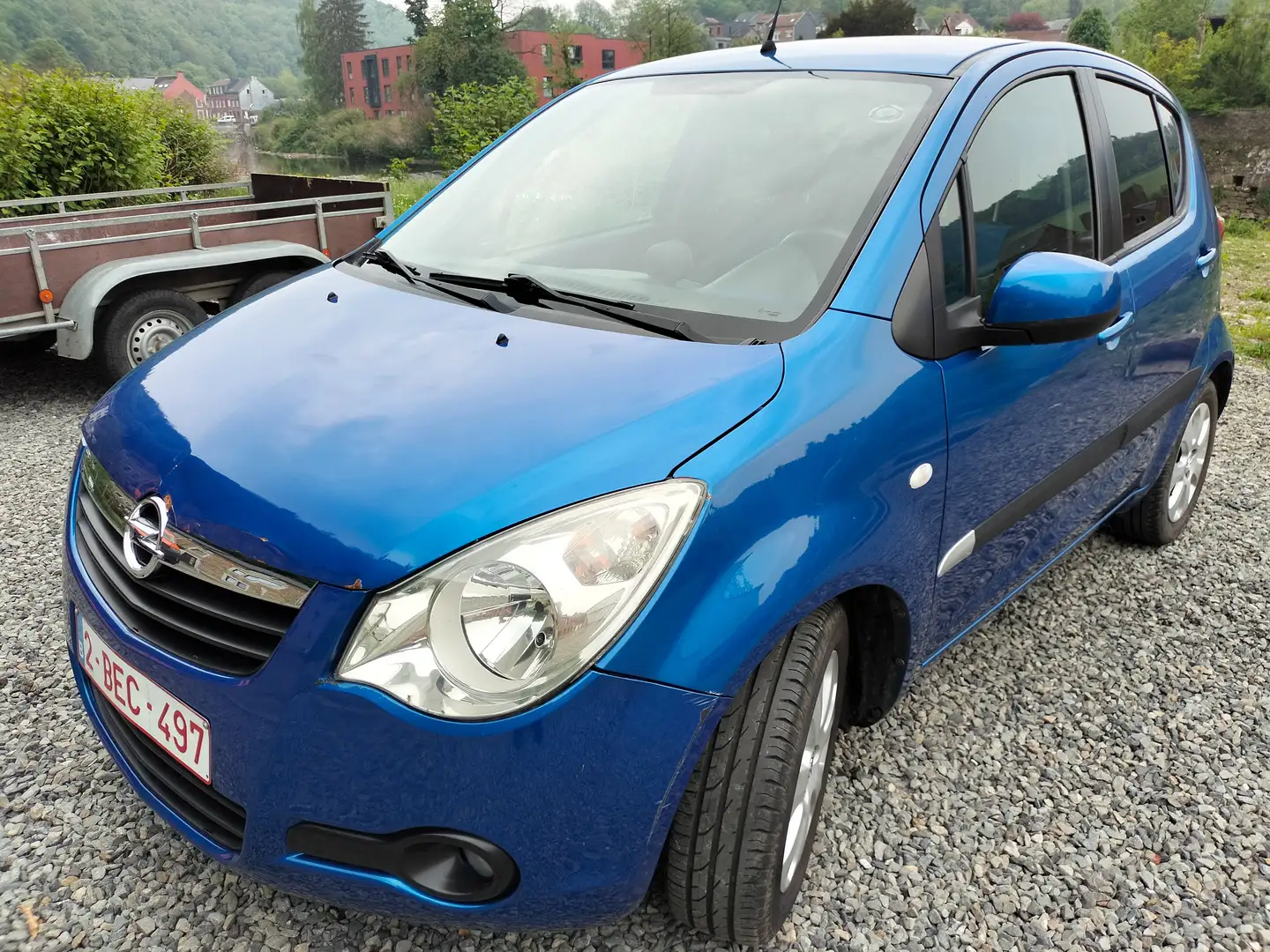 Opel Agila Agila 1.0 Edition Bleu - 1