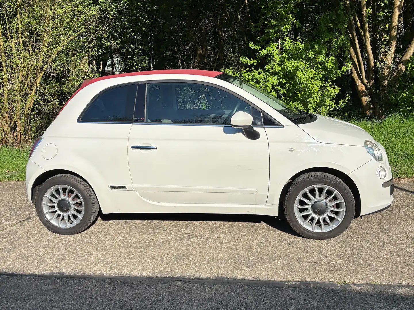 Fiat 500C 500 C 1.2 Lounge nieuwe versnellingsbak! Wit - 2